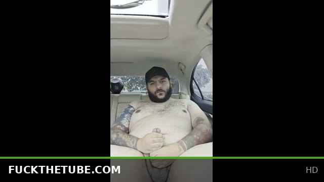 Rainy Day Car Jerk Off and Cum with Wet Passion