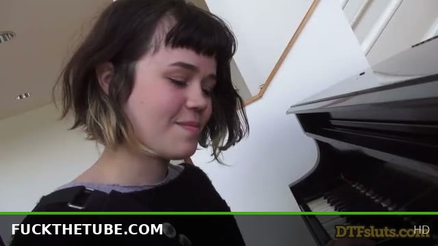 Yhivi Plays Piano Then Gets Rough Sex and Face Cumshot